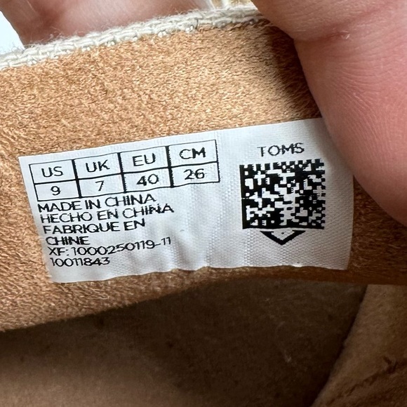 TOMS Monica Espadrille Wedge Sandal Women's - Picture 15 of 15